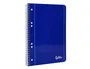 Liderpapel Cuaderno Espiral A5 Micro Serie Azul Tapa Blanda 80 Hojas 75gr Cuadro 5mm Azul