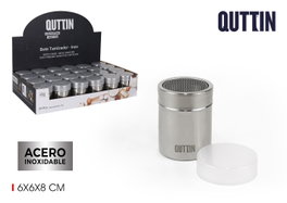 Quttin Bote Tamizador Acero 6x6x8 cm (24 Unidades)