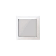 MERTEN 587419 Placa central con ventana de visión, pulido