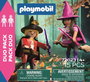 Playmobil Duo Pack Bruja y Mago con Accesorios - Figuras de Fantasía para Niños de 4 a 10 Años