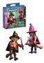 Playmobil Duo Pack Bruja y Mago con Accesorios - Figuras de Fantasía para Niños de 4 a 10 Años