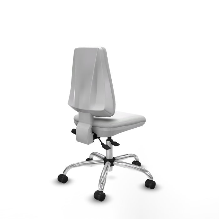 PIQUERAS Y CRESPO Silla de oficina Elche con mecanismo Asincro, Blanca PIQUERAS Y CRESPO Silla de oficina Elche con mecanismo Asincro, Blanca