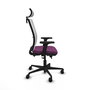 PIQUERAS Y CRESPO Silla de oficina Haches Morado/Blanco