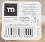 La Mediterranea Tarro de Vidrio Cuadrado con Tapa de Madera Lignes 1L, Pack de 12 unidades