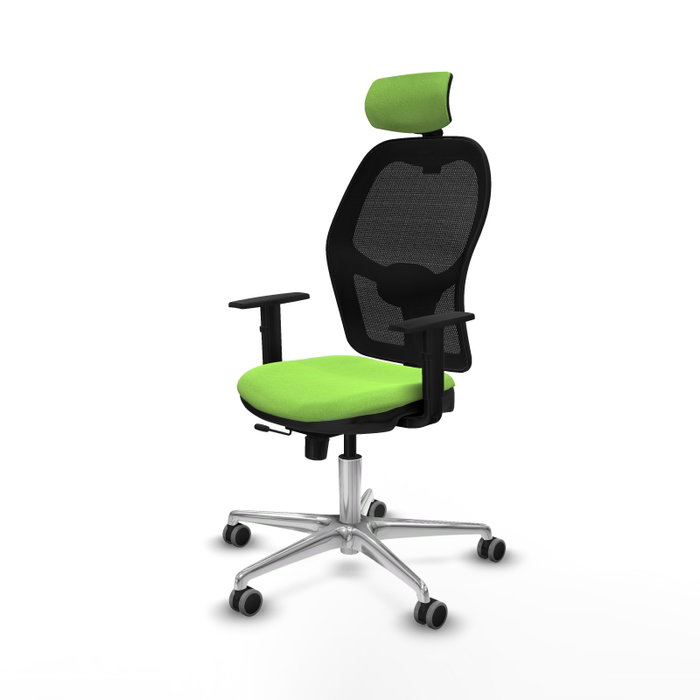 PIQUERAS Y CRESPO Silla de oficina Jorquera con mecanismo Sincro/Traslack, Pistacho y Negro PIQUERAS Y CRESPO Silla de oficina Jorquera con mecanismo Sincro/Traslack, Pistacho y Negro
