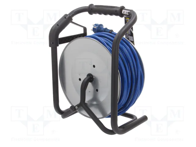 KEL Prolongador de alimentación H07BQ-F 3G2,5mm2 50m Azul