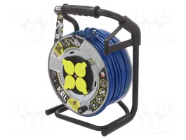 KEL Prolongador de alimentación H07BQ-F 3G2,5mm2 50m Azul