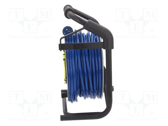 KEL Prolongador de alimentación H07BQ-F 3G2,5mm2 50m Azul