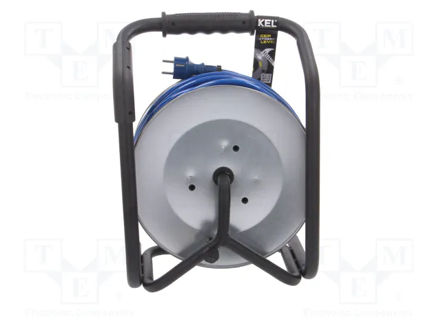 KEL Prolongador de alimentación H07BQ-F 3G2,5mm2 50m Azul
