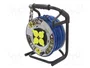 KEL Prolongador de alimentación H07BQ-F 3G2,5mm2 50m Azul