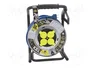 KEL Prolongador de alimentación H07BQ-F 3G2,5mm2 50m Azul