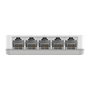 D-Link DES-1005C/E Switch Ethernet No Administrado, 5 Puertos Fast Ethernet (10/100) Desktop, Full Duplex, Blanco