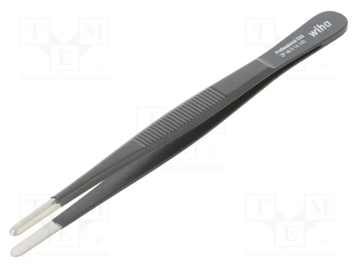 WIHA Pinza recta ESD con punta plana WIHA Pinza recta ESD con punta plana