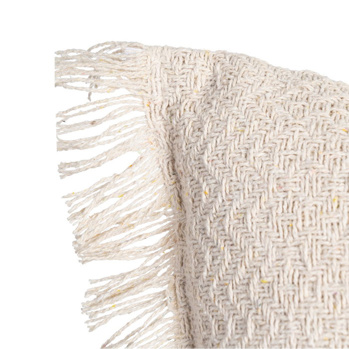 Cojín Natural Algodón-Poliéster 45 X 45 cm (Set de 2) Cojín Natural Algodón-Poliéster 45 X 45 cm (Set de 2)
