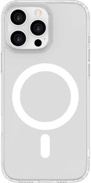 eSTUFF INFINITE OSLO Funda Híbrida Magnética Transparente para iPhone 16 Pro Max - 86% Plástico Reciclado