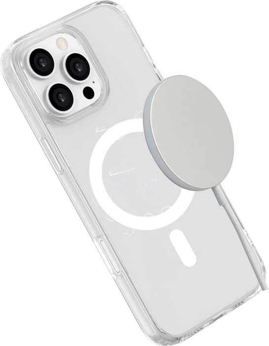 eSTUFF INFINITE OSLO Funda Híbrida Magnética Transparente para iPhone 16 Pro Max - 86% Plástico Reciclado eSTUFF INFINITE OSLO Funda Híbrida Magnética Transparente para iPhone 16 Pro Max - 86% Plástico Reciclado