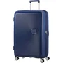 American Tourister Maleta Soundbox Spinner Grande 77cm Expansible 4 Ruedas Dobles Candado TSA Azul Marino
