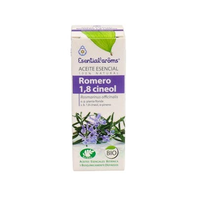 ESENTIAL AROMS Aceite Esencial de Romero 1,8 Cineol 10 ml ESENTIAL AROMS Aceite Esencial de Romero 1,8 Cineol 10 ml