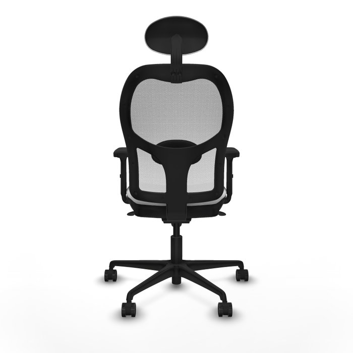 PIQUERAS Y CRESPO Silla de oficina Jorquera en Tela Blanca con Mecanismo Sincro PIQUERAS Y CRESPO Silla de oficina Jorquera en Tela Blanca con Mecanismo Sincro
