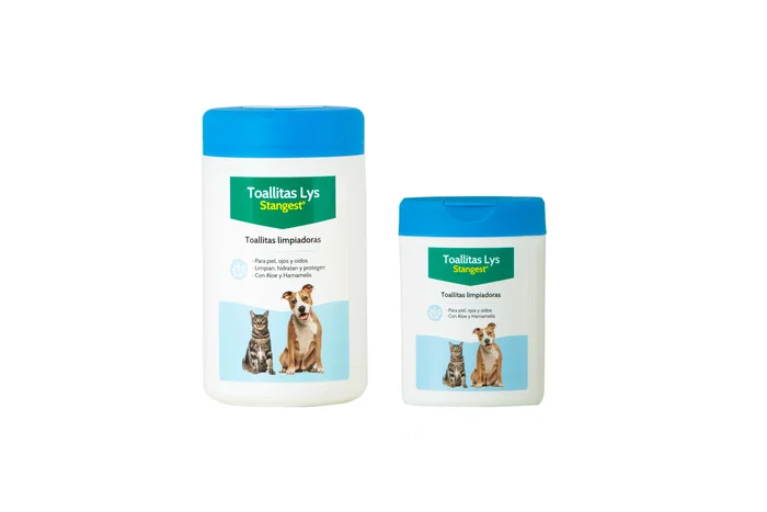 Stangest Toallitas Higiene Piel Ojos Oídos Perros y Gatos 40 Unidades Stangest Toallitas Higiene Piel Ojos Oídos Perros y Gatos 40 Unidades