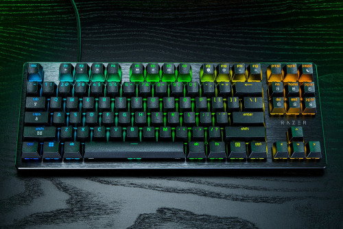 Razer Huntsman V3 HE Magnetic Tenkeyless Negro QWERTY Inglés USB 8KHz