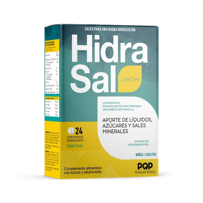 PLUSQUAM Hidrasal Limon 24 Comp Efervescentes