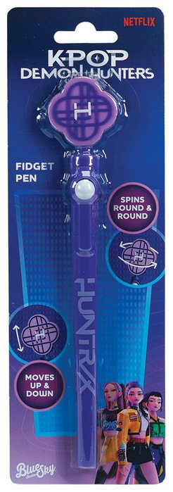 Blue Sky Studios KPop Demon Hunters Bolígrafo Fidget Huntr/x