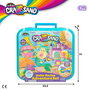 Cra-Z-Sand Juego de arena mágica moldeable Aventuras bajo el mar con 5 moldes y cofre