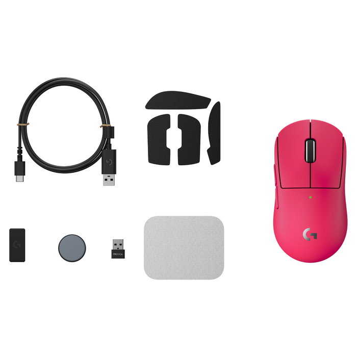 Logitech G PRO X SUPERLIGHT 2c Compact Lightspeed Rosa
