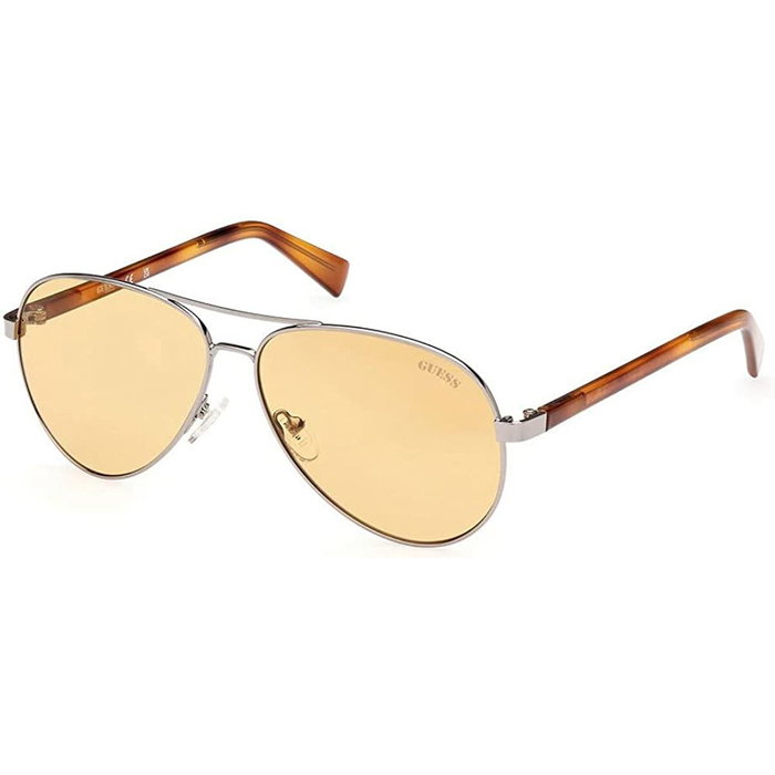 Guess GU8279 08E Gafas de Sol Aviador Plateado