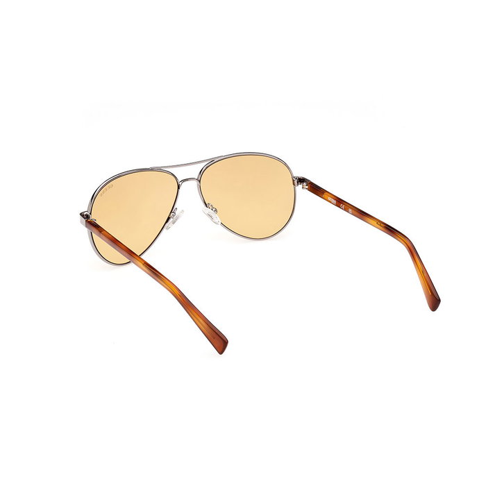 Guess Gafas Gafas de Sol Aviador GU8279 08E Unisex Montura Plateada Cristales Marrón 140 mm Guess Gafas Gafas de Sol Aviador GU8279 08E Unisex Montura Plateada Cristales Marrón 140 mm
