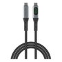 4smarts Cable DigitCord Enterprise USB4 Gen 2x2 40 Gbit/s 240W 1.5m Negro Gris