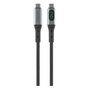 4smarts Cable DigitCord Enterprise USB4 Gen 2x2 40 Gbit/s 240W 1.5m Negro Gris