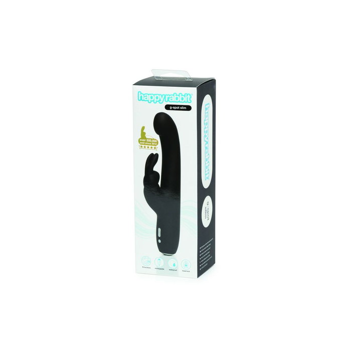 Vibrador conejito Happy Rabbit G-Spot Negro