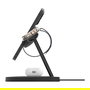 Belkin BoostCharge Pro 3-en-1 Estación de Carga Inalámbrica Qi2 15W Negro con Magsafe y Cable 1.5 m