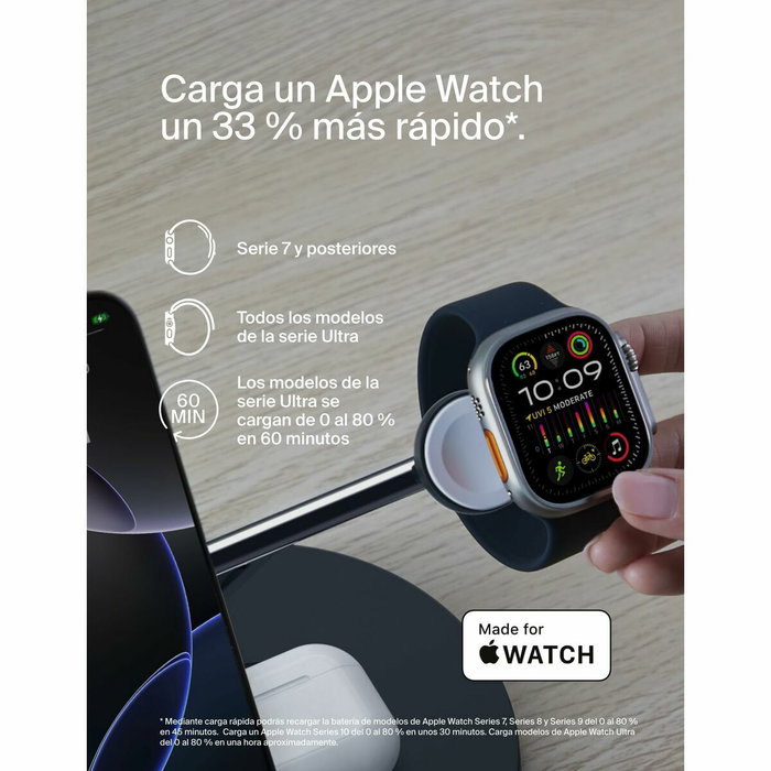 Belkin BoostCharge Pro WIZ032KQBK Negro