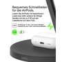 Belkin BoostCharge Pro WIZ032KQBK Cargador Inalámbrico 3 en 1 Negro