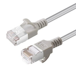 MicroConnect Cable de Red CAT6A U-FTP Slim LSZH 1m Gris