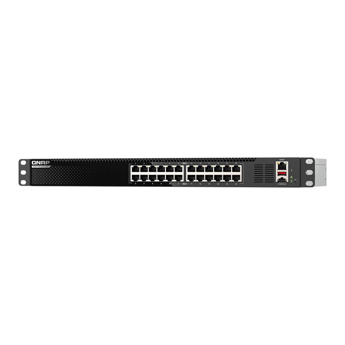 QNAP QSW-M3224-24T Switch Gestionado L3 10G Ethernet 24 Puertos 1U QNAP QSW-M3224-24T Switch Gestionado L3 10G Ethernet 24 Puertos 1U