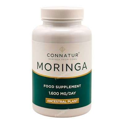 CONNATUR Moringa Oleifera 120 Cápsulas - Vitalidad, Salud y Bienestar de Cultivo Ecológico