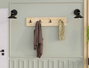 Hanah Home Gancho de Pared Roble Zafiro Sapphire Oak Tablero Melamina 80x15 cm
