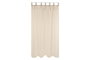 DKD Home Decor Cortina Nature23 Cottage 140 x 260 x 260 cm Algodón Poliéster Natural