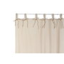 DKD Home Decor Cortina de Algodón 140x260 cm con Trabillas y Lazos