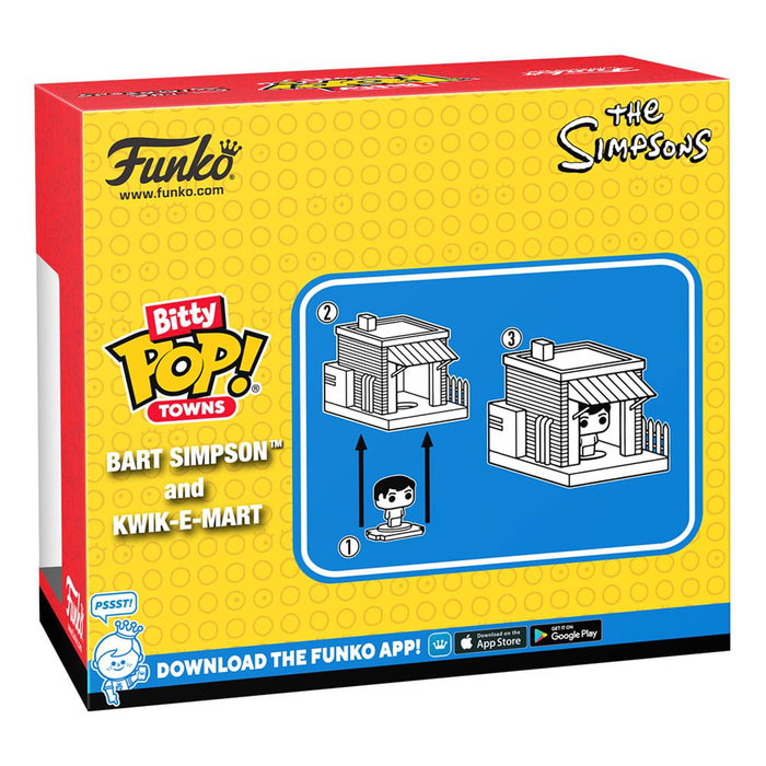 Funko Simpsons Bitty POP! Town Vinyl Figura Kwik-E-Mart