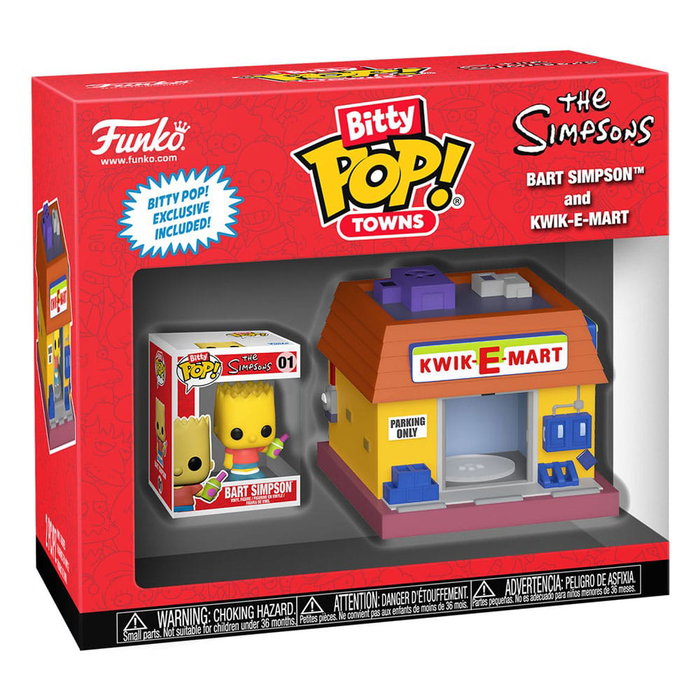 Funko Simpsons Bitty POP! Town Vinyl Figura Kwik-E-Mart