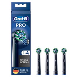 Oral-B Cabezales PRO Cross Action Negro 4x