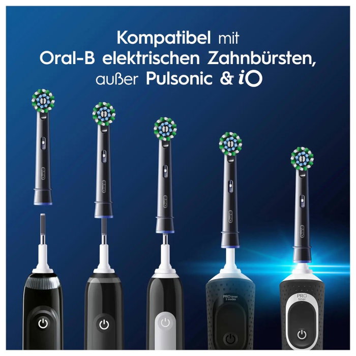 Oral-B Cabezal de Cepillo Sonic Cross 4x - Negro