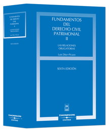 CIVITAS, FUNDAMENTOS DEL DERECHO CIVIL PATRIMONIAL. VOLUMEN II - LAS RELACIONES OBLIGATORIAS, Díez Picazo y Ponce de León, Luis