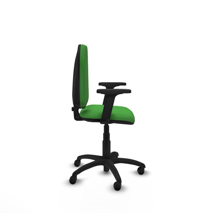 PIQUERAS Y CRESPO Silla de oficina Aýna Verde con Brazos 2D PIQUERAS Y CRESPO Silla de oficina Aýna Verde con Brazos 2D