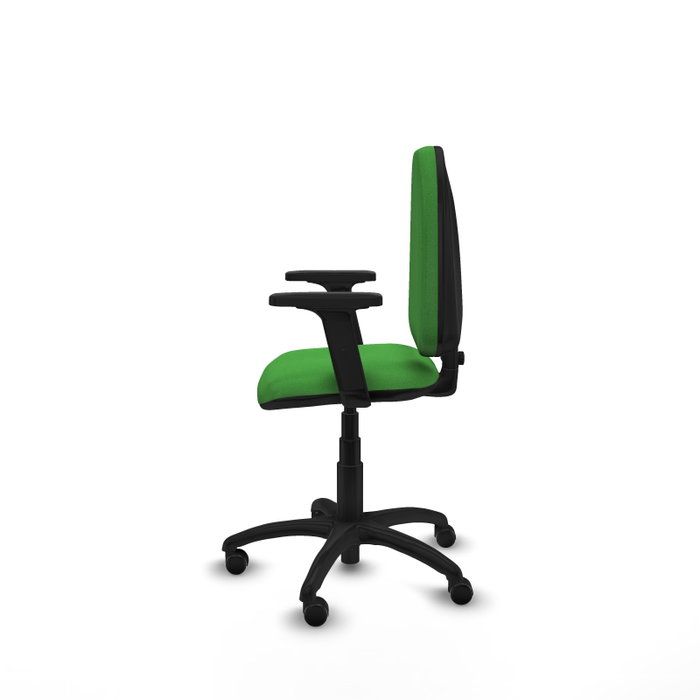 PIQUERAS Y CRESPO Silla de oficina Aýna Verde con Brazos 2D PIQUERAS Y CRESPO Silla de oficina Aýna Verde con Brazos 2D